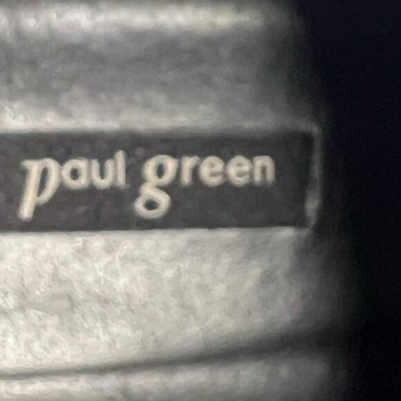 Paul Green Women’s Vienna Black Suede Lug Sole Chelsea Boot Size 6 US 8.5 - Picture 10 of 12